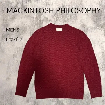 MACKINTOSH PHILOSOPHY 보르도 남성용 L 사이즈 니트