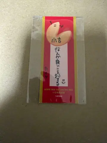 AKB48 무도관 콘서트 코이츙 복권 오쿠모토 카이리 친필
