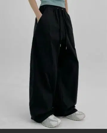 BLACKUP 누브렌 코튼 밴딩 팬츠