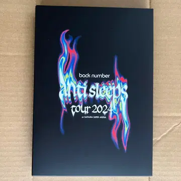 back number anti sleeps tour 2024[DVD]