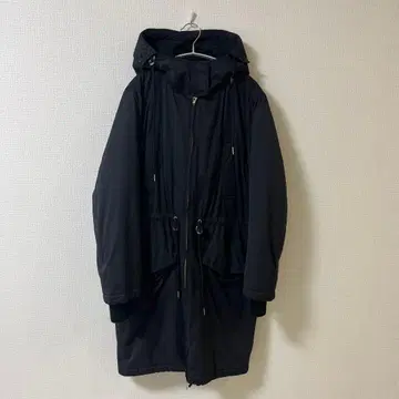 MOUSSY 마우지 블랙 경량 푸드코트 심리스 선착순