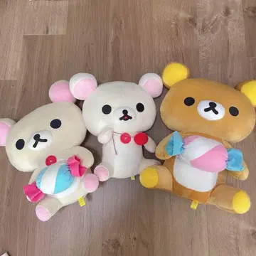 리락쿠마 코리락쿠마 봉제 인형 3종 세트