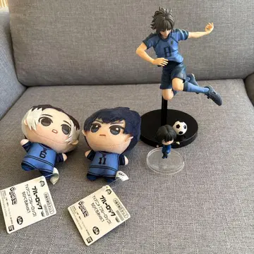 블루 록 피규어 & 봉제 인형 세트