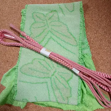 m-2054 후리소데용 허리띠, 오비 장식 천 세트