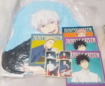 주술회전 세가 복권 고죠 유우지 메구미 나나미 쿠션 스티커