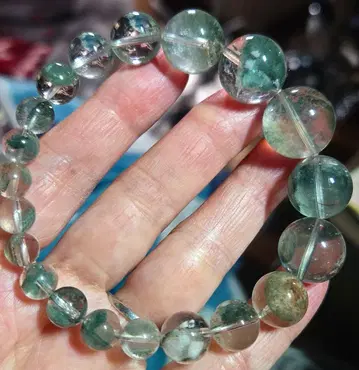 레어 쿼츠 인 쿼츠 그린 팬텀 팔찌