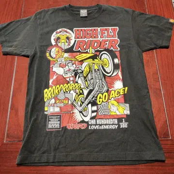 타나하시 히로시 x 로빈 마스크 T셔츠 블랙 L 사이즈 신일본 프로레슬링