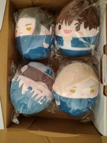 주술회전 누이복권2 복권메이트 D상 후와코로링 4점 세트