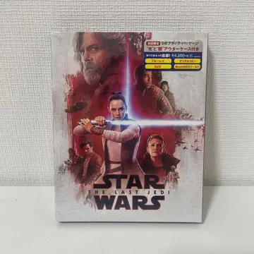 미개봉 새상품 스타 워즈/마지막 제다이 MovieNEX