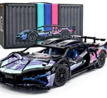 새상품 람보르기니 레고 호환 사이버 펑크 스포츠카 블록 테크닉