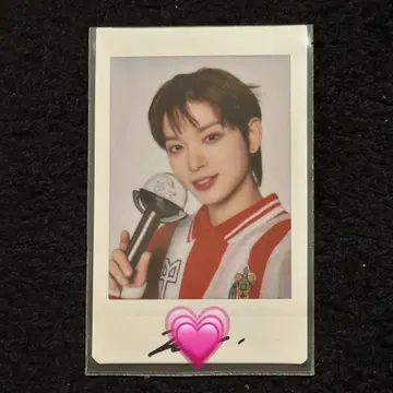 &TEAM HARUA 하루아 파우프리 인스턴트 사진 폴라로이드 친필 사인