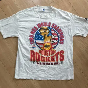 1995년 NBA 챔피언 HOUSTON ROCKETS 우승 기념 T셔츠