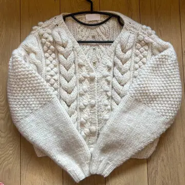 rosymonster 핸드메이드 니트 가디건