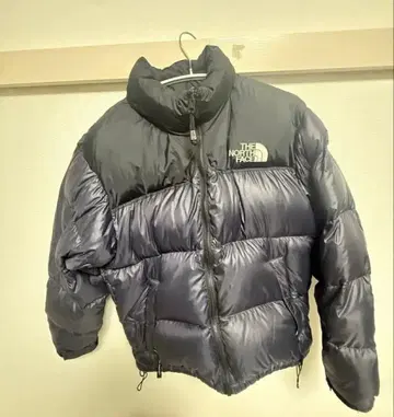 THE NORTH FACE 네이비 다운 자켓 남성용 S 사이즈