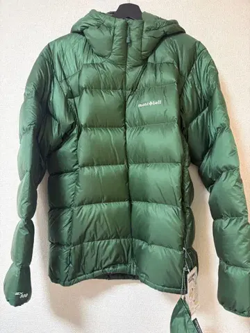 [새상품] montbell 몽벨 라이트 알파인 다운 파카 그린