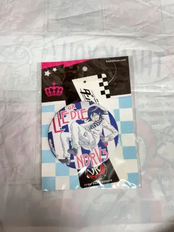 뉴 단간론파 V3 LISTEN FLAVOR 오마 코키치 캔뱃지