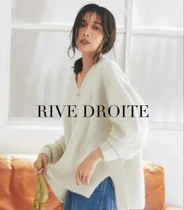 RIVEDROITE V넥 니트