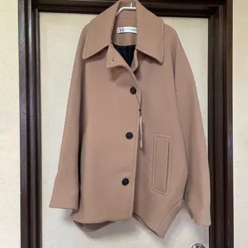 ZARA 오버사이즈 베이지 코트