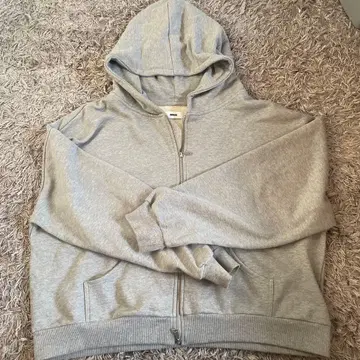 SINSS 그레이 풀 집업 후드티