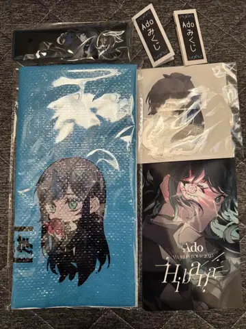 Ado HIBANA 스티커, 키링 등