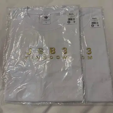 JSB KINGDOM 티셔츠 / L 사이즈 2점