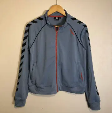 00's vintage 험멜 트랙 자켓 블루 x 블랙
