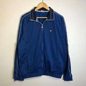 00s 빈티지 Champion 트랙 자켓 저지 네이비