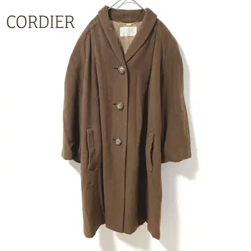 콜디아 롱 코트 캐시미어 혼방 숄카라 심플 (L) 루즈핏