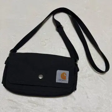 y123116 carhartt 숄더백 작음 블랙 로고