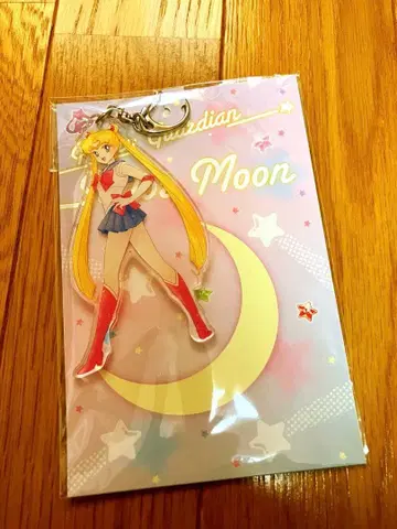 세일러문 엽서 포함 아크릴 키링