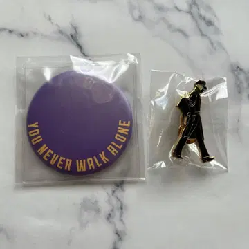 지민 핀 배지 거울 세트