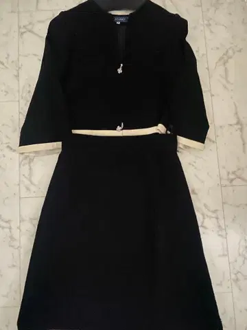 M'S GRACY 네이비 미디 스커트 & 자켓 셋업 38