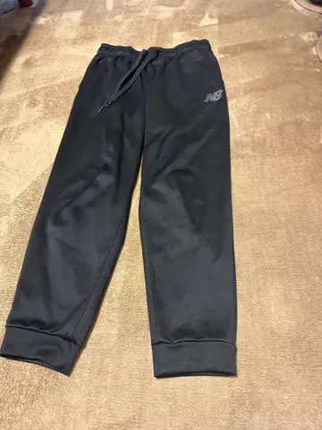 뉴발란스 블랙 조거 팬츠 L