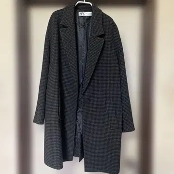 ZARA 체스터 코트 그레이 EUR S