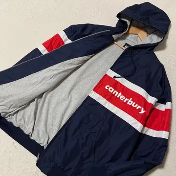 canterbury 안감 부착 나일론 후드티 새상품급