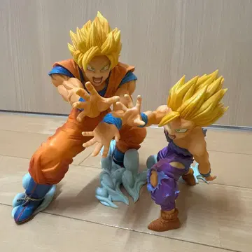 제일복권 경품 손오공 & 손오반 부자 에네르기파 피규어