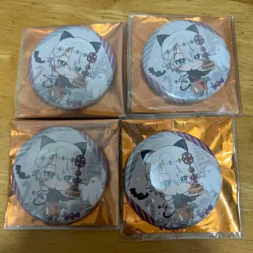 #컴퍼스 [ 전투섭리해석시스템 ] 카페 할로윈 캔뱃지 오니가시키 우라