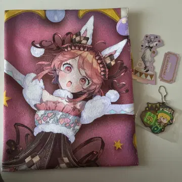 컬러풀 피치 Graceful Circus 제일복권 타월&아크릴 스탠드