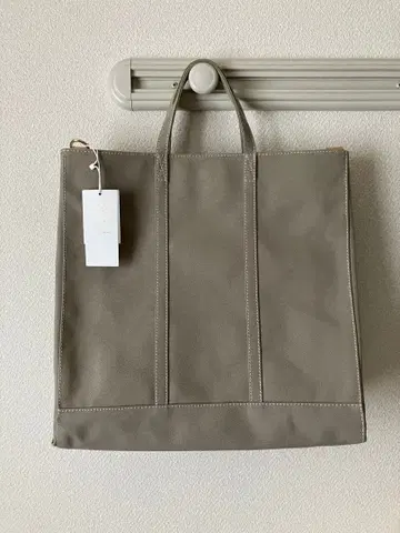 러셋 쇼핑백 L 사이즈 그레이 캔버스