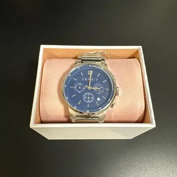 ESPRIT 아날로그 쿼츠 손목시계 파랑