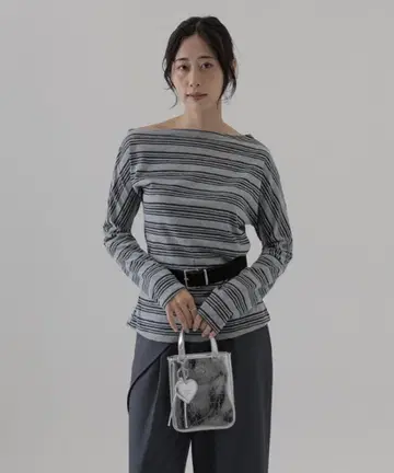 SUWDEE border belted tops