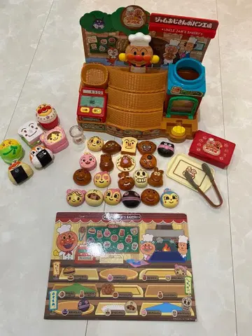 호빵맨 잼 아저씨의 빵 공장 빵 음식 세트