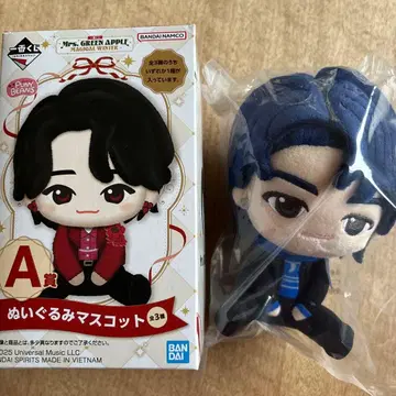 Mrs. GREEN APPLE 봉제 인형 마스코트 A상