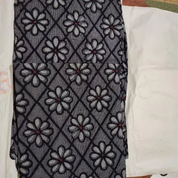 꽃무늬 명주 기모노