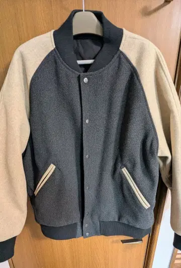 워크맨 퀼트 리버서블 바시티 자켓 3L