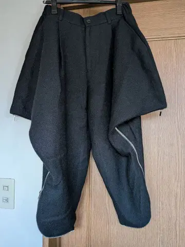 2022 느와르 케이 니노미야 울 팬츠 블랙