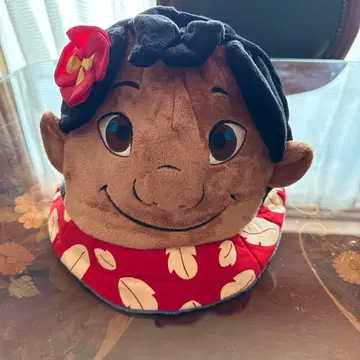 모아나 스티치 페이스 캡 모자