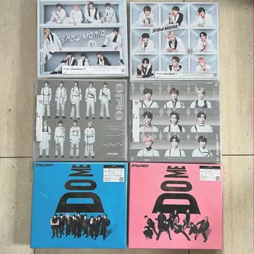 SnowMan 앨범 초회 한정판 DVD 묶음 판매