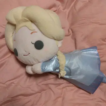 엘사 봉제 인형 약 45cm