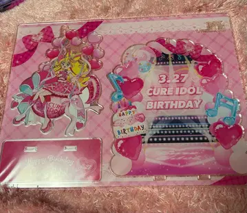 너와 아이돌 프리큐어 벌스데이 아크릴 스탠드 큐어 아이돌